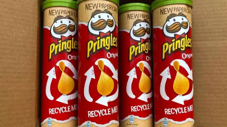 ​The Pringles Tube Has Had A Major New Redesign And It’s Eco-Friendly