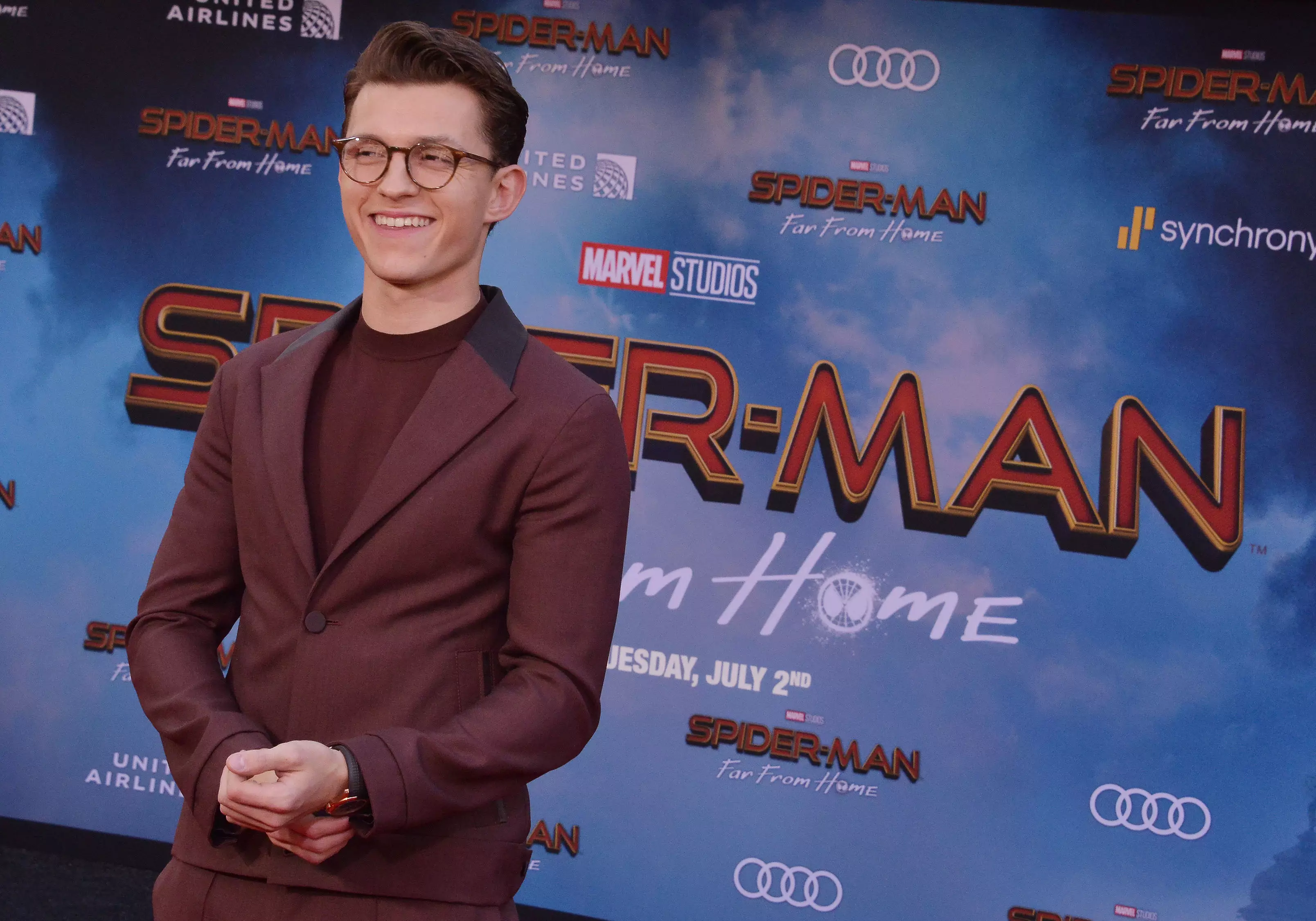 Tom Holland says he doesn't have a clue what's going on in the new Spider-Man movie.
