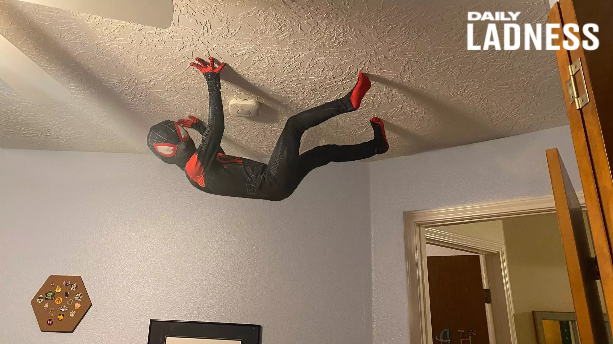 Dad Uses Photoshop To Turn His Son Into Real-Life Spider-Man