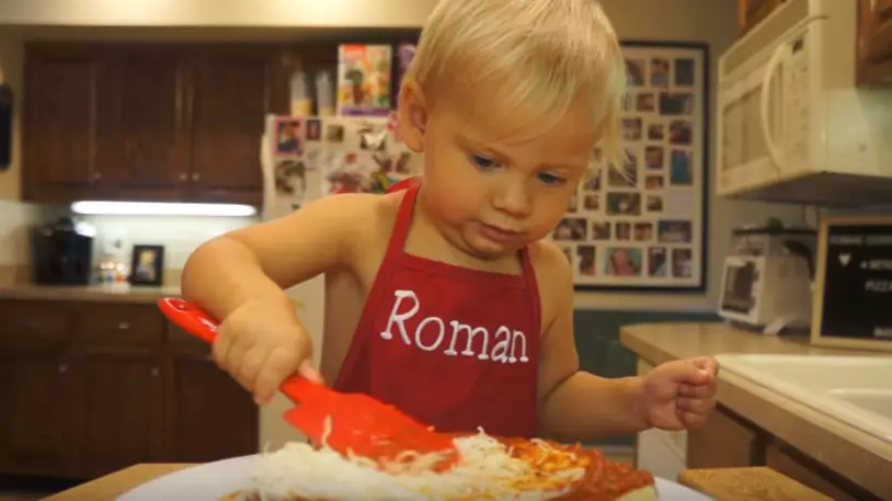 Two-Year-Old Roman The Chef Is Back With Another Cooking Masterclass