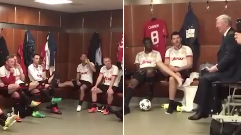 Sir Alex's Team Talk Before Michael Carrick’s Testimonial Shows How Much Respect His Players Have For Him