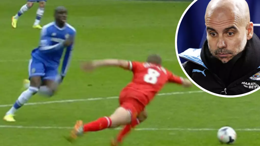 Chelsea And Manchester City Ruthlessly Troll Steven Gerrard On Six Year Anniversary Of Slip At Anfield