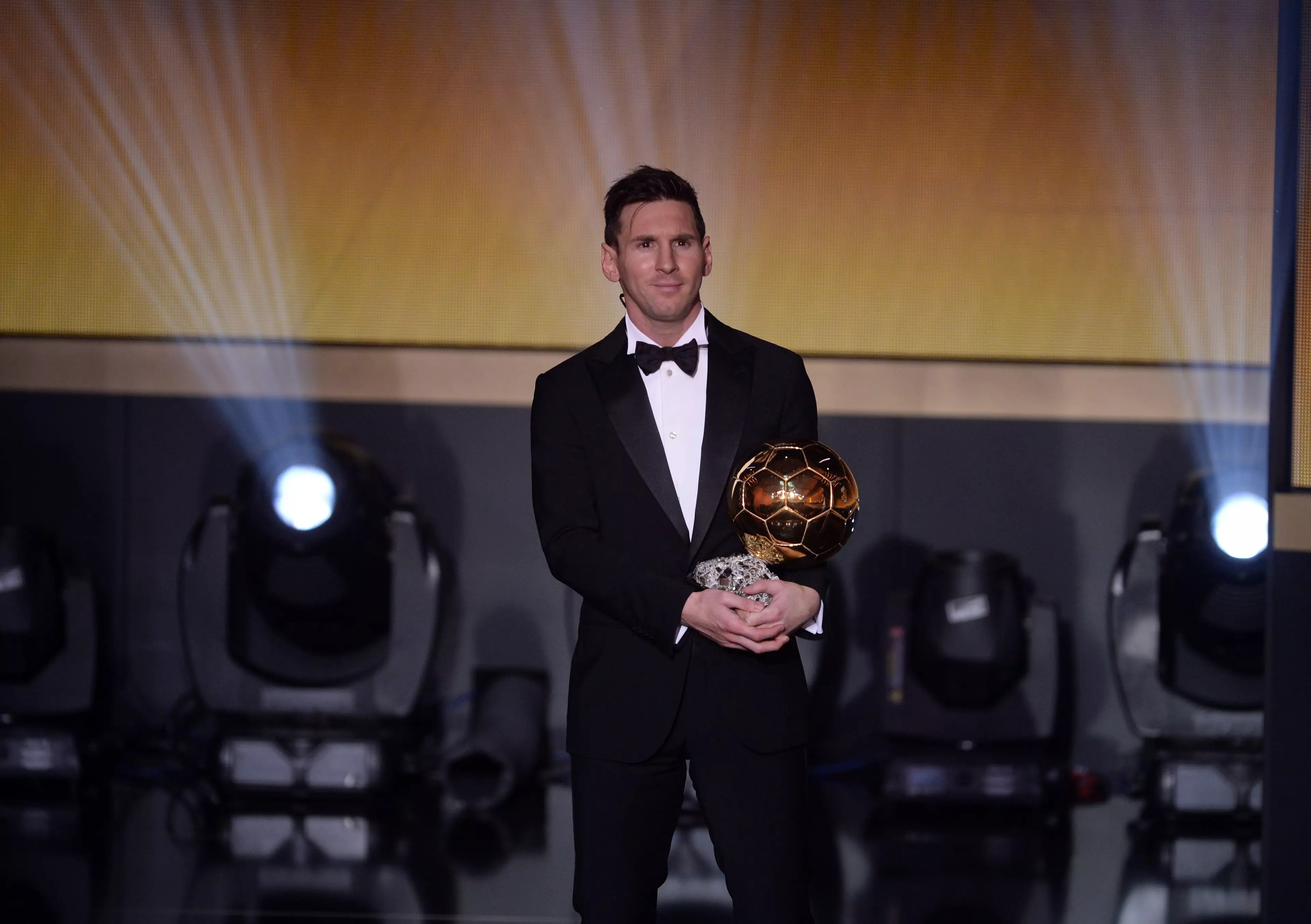 Messi is a five time Ballon d'Or winner. Image: PA Images