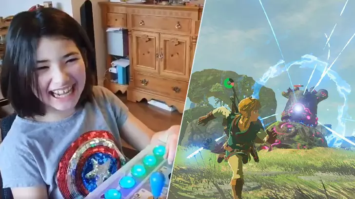 Dad Builds Custom Adaptive Controller To Help Daughter Play 'Breath Of The Wild'