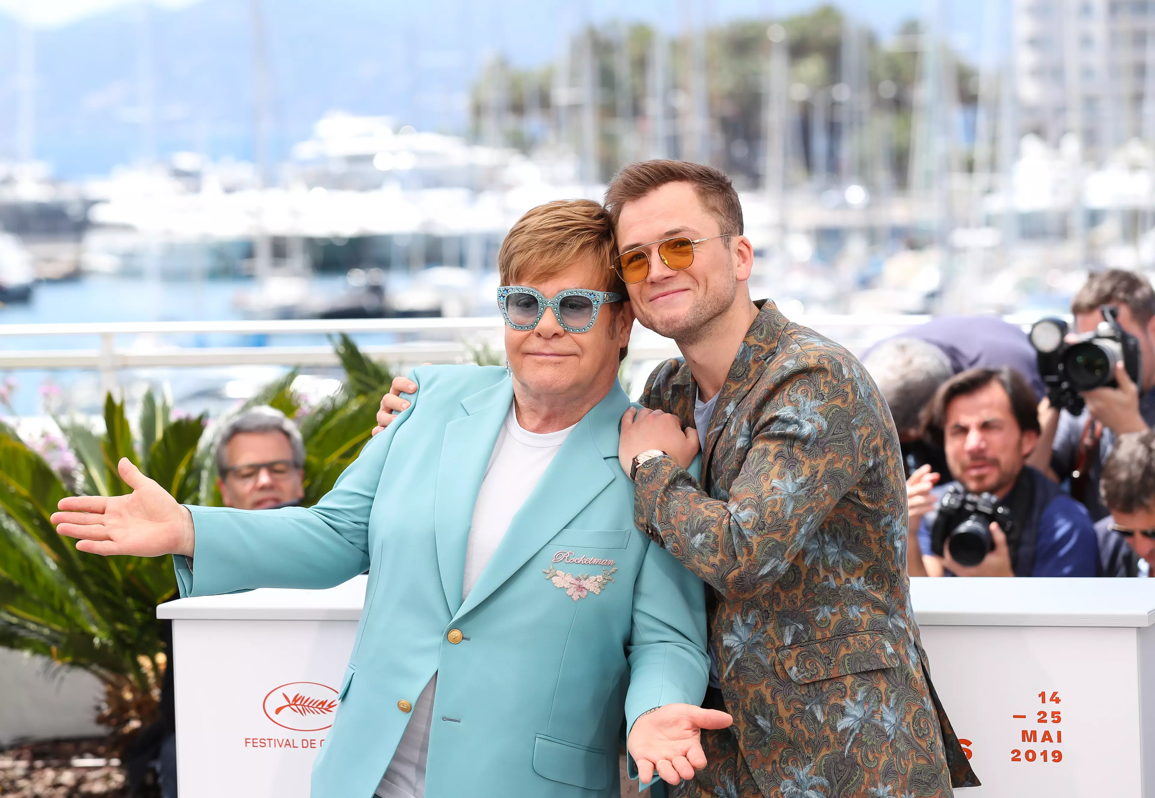 Elton John has said he didn't want to 'leave out the bad'.
