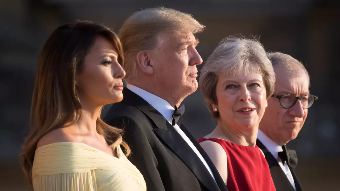 ​Find Someone Who Looks At You The Way Theresa May Looks At Trump