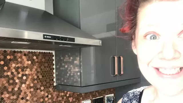 Creative Mum Transforms Kitchen Using 6,500 Coins