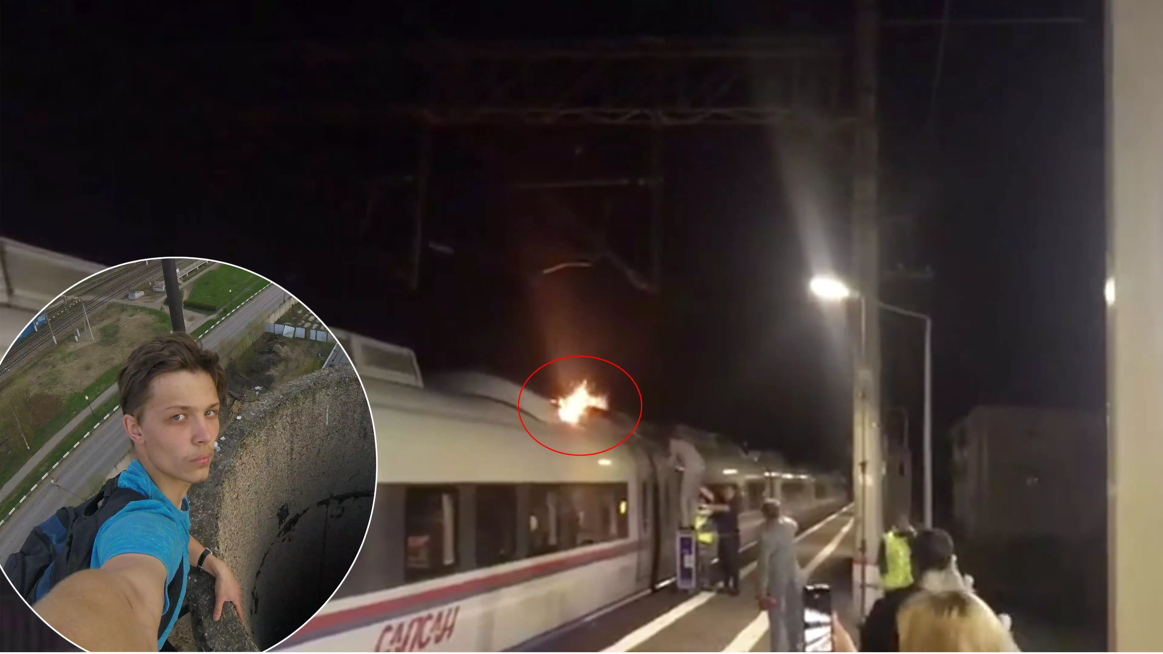 'Train Surfer' Burned Alive On Roof Of 155mph Train Amid Fears For 'Missing Female Companion'