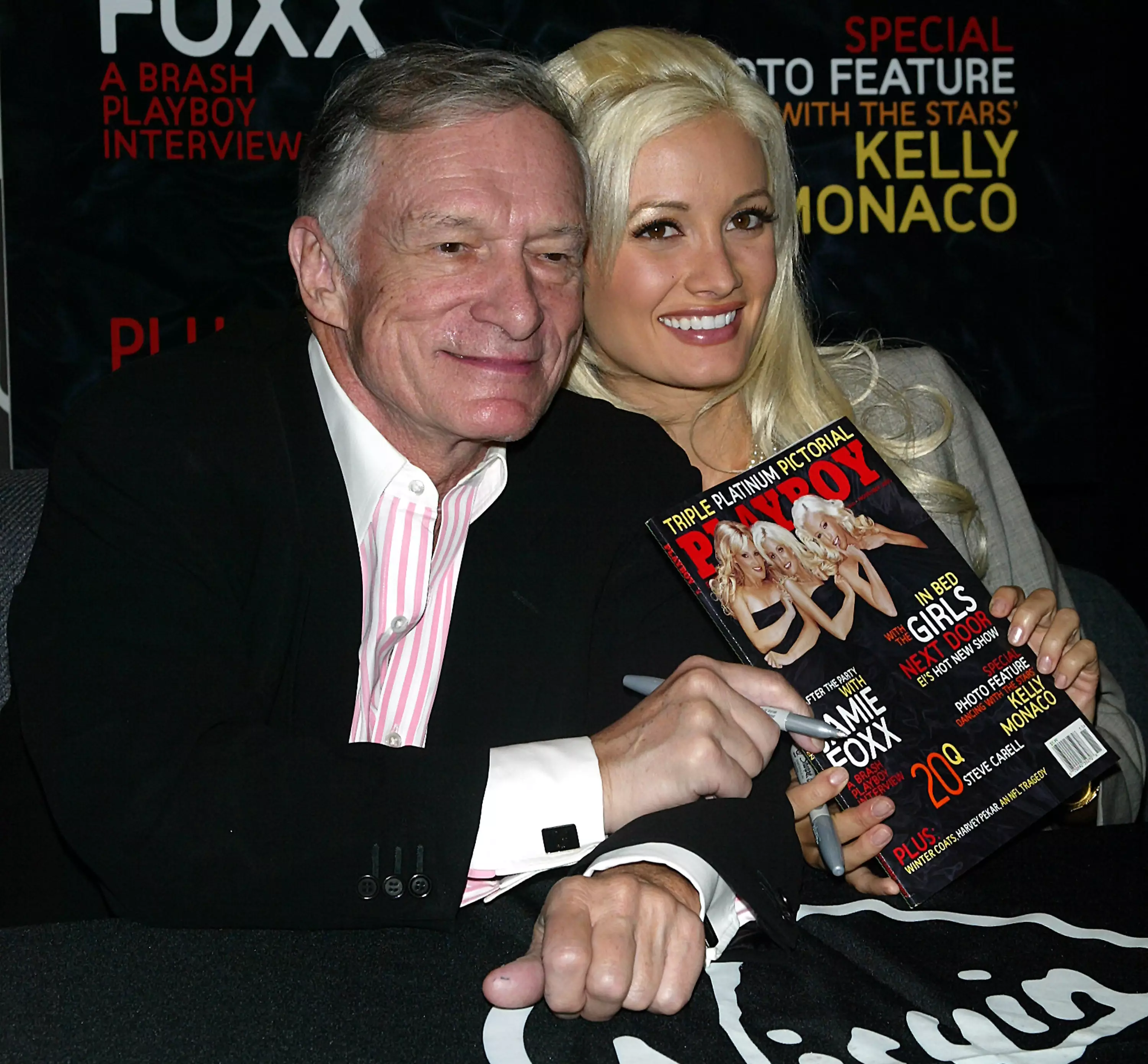 Some of Hugh Heffner's belongings are being auctioned off, including the first issue of Playboy.