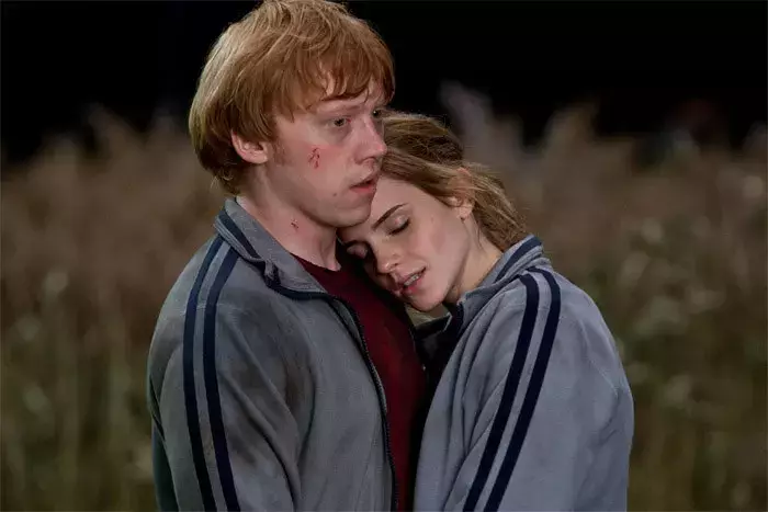 A fan theory suggests that Ron and Hermione divorced (
