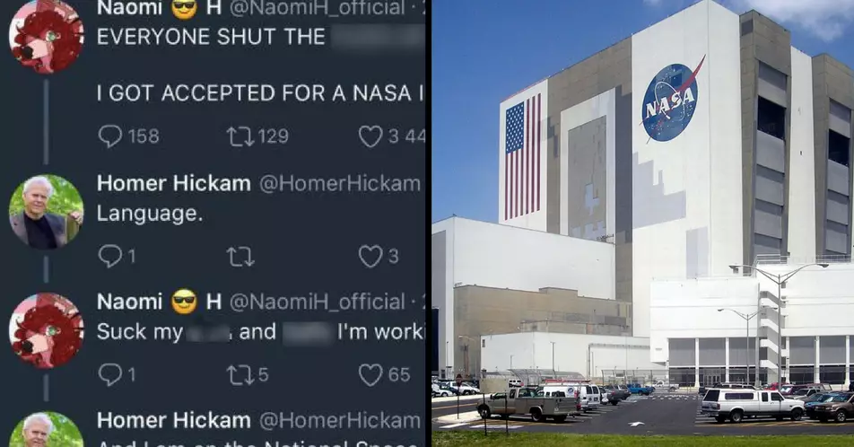Intern Tweets 'Suck My D*** And B**** I Work For NASA' And 'Instantly Loses Dream Job'