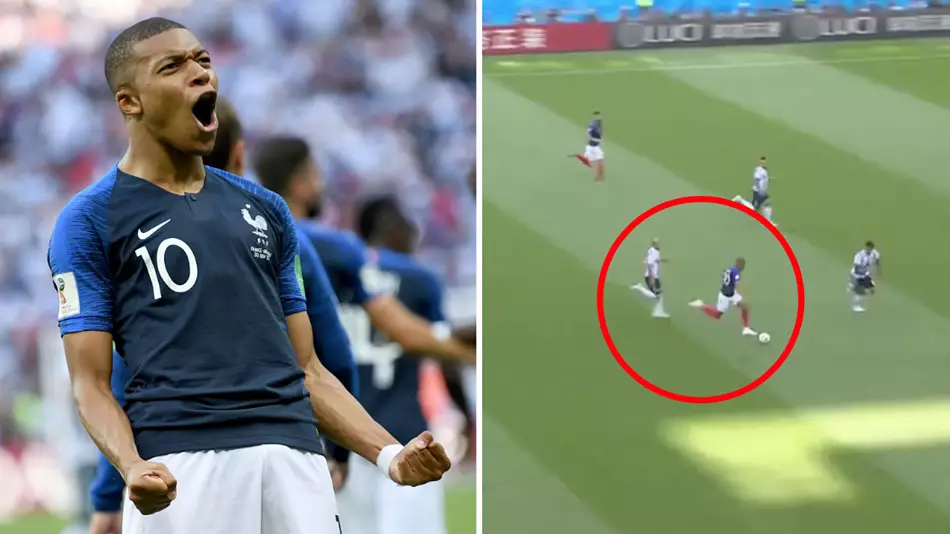 The Moment Kylian Mbappe Ran 38km/h To Smash The World Cup 2018 Record