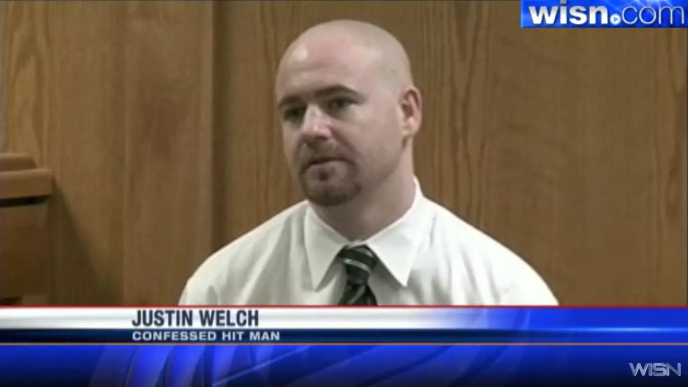 Welch was filmed in tears during the court case.