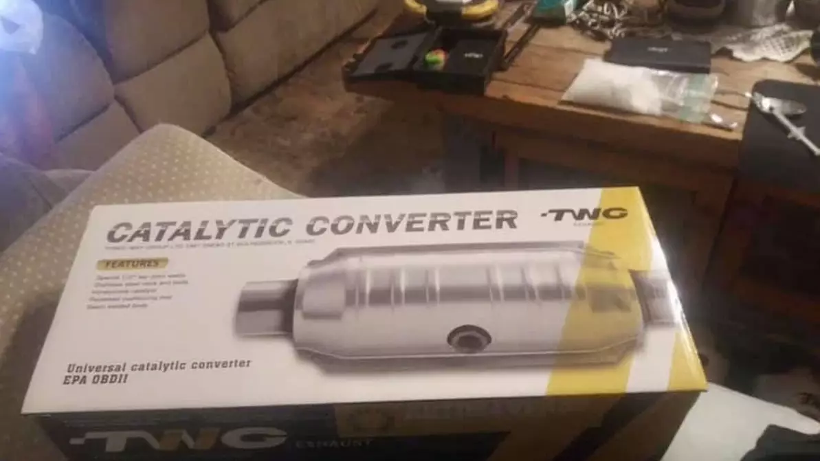 Man Selling Catalytic Converter On Facebook Forgets To Hide Meth