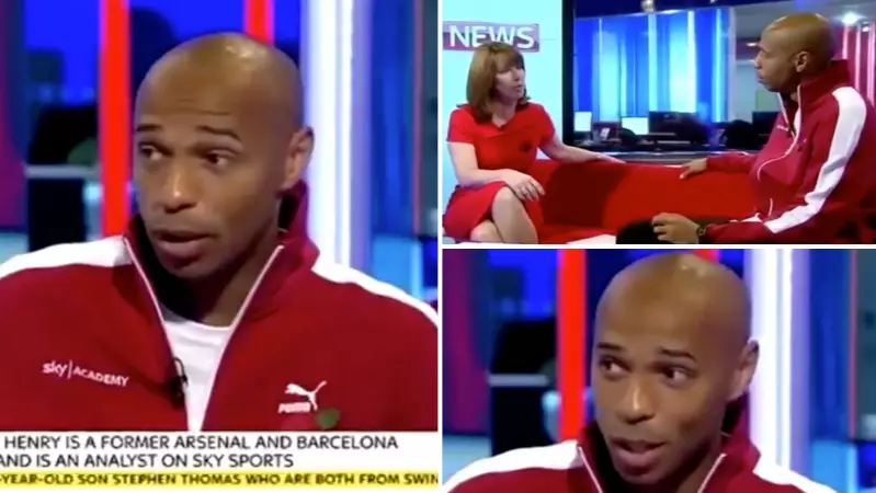 When Thierry Henry Declared Paul Scholes As 'The Premier League's Greatest' In Brilliant TV Interview