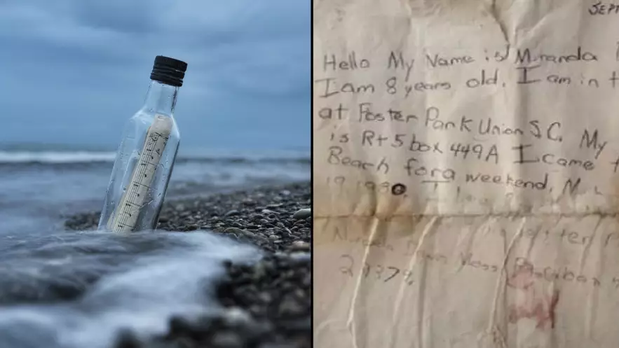 Girl's Message In A Bottle Answered After 29 Years