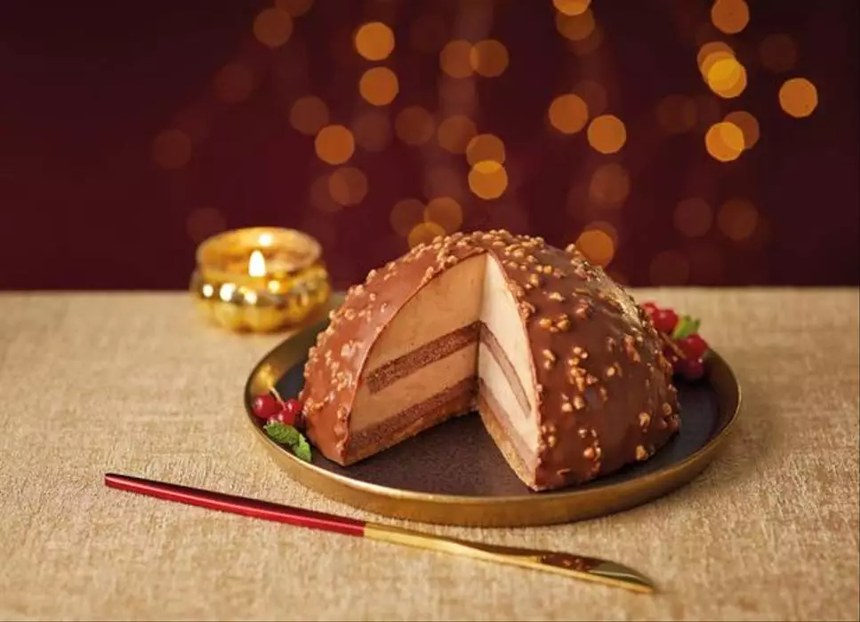 Aldi s also selling a Ferrero Rocher-inspired Chocolate and Praline Dome (