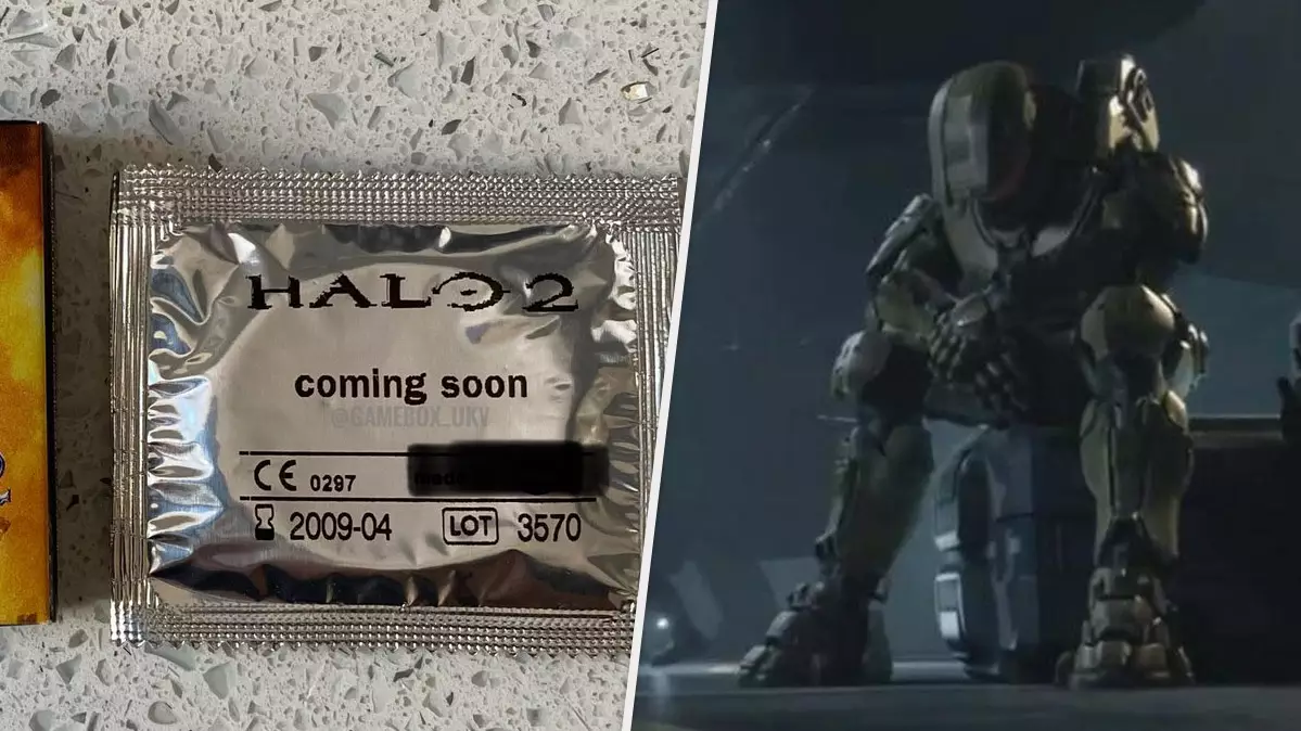 This Official 'Halo 2' Condom Will Haunt My Nightmares For Years To Come 