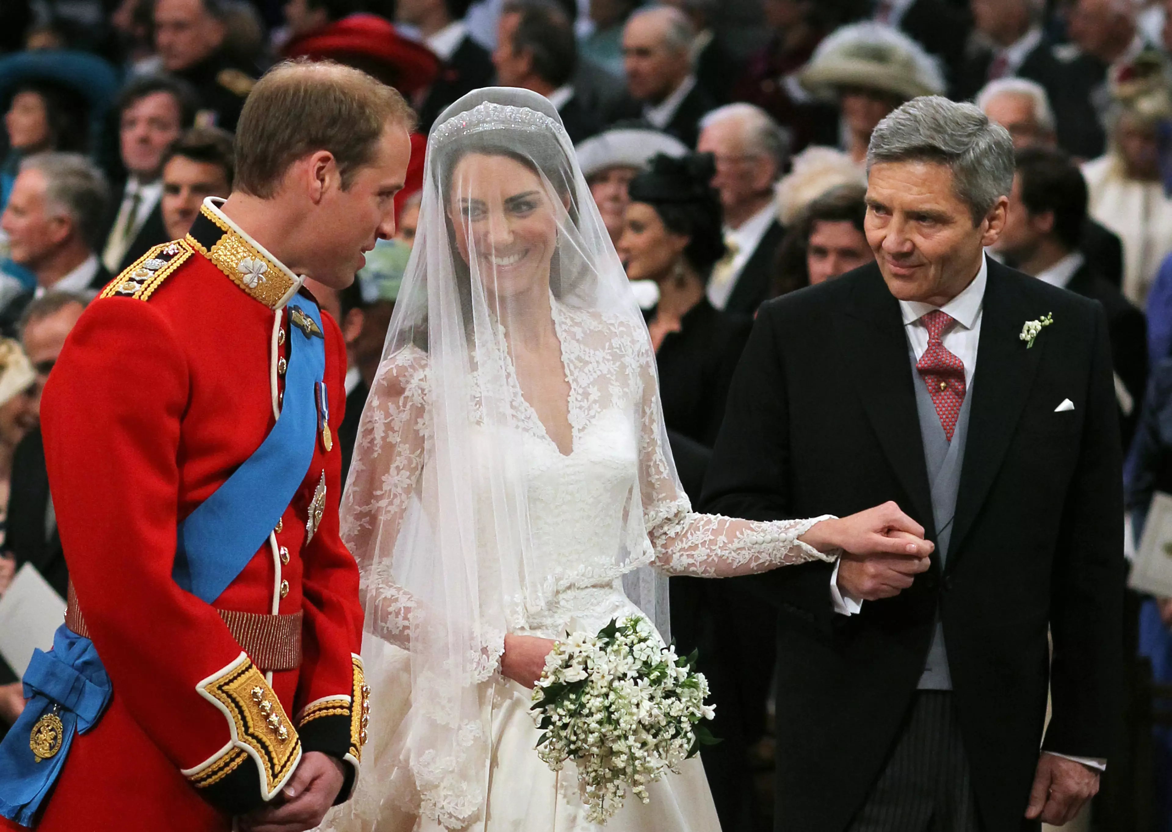 Kate and Will were married on 29th April 2011 at Westminster Abbey (