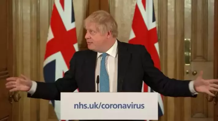 Boris Johnson is holding daily coronavirus briefings.