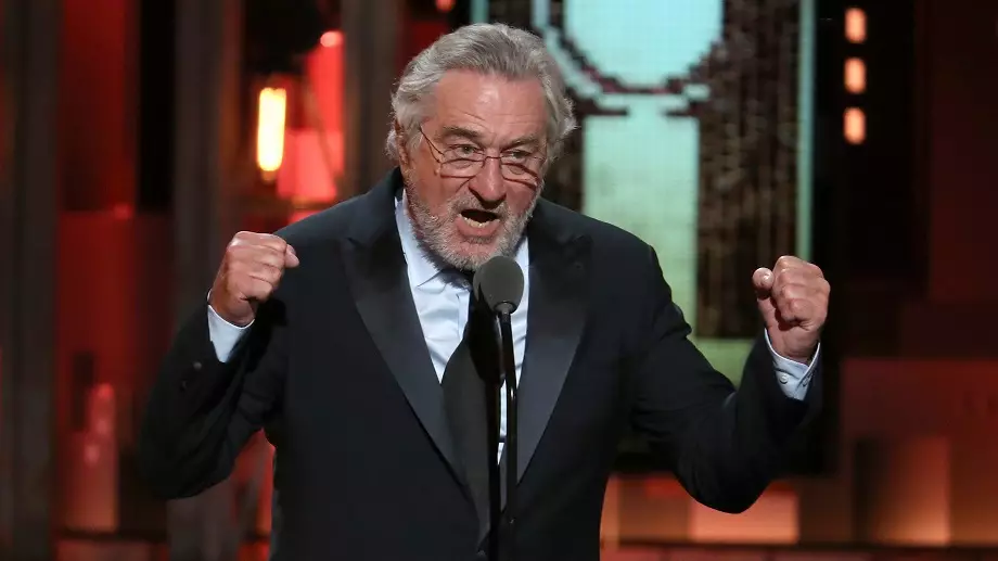 Trump Protester Hits Back At Robert De Niro's Broadway Show