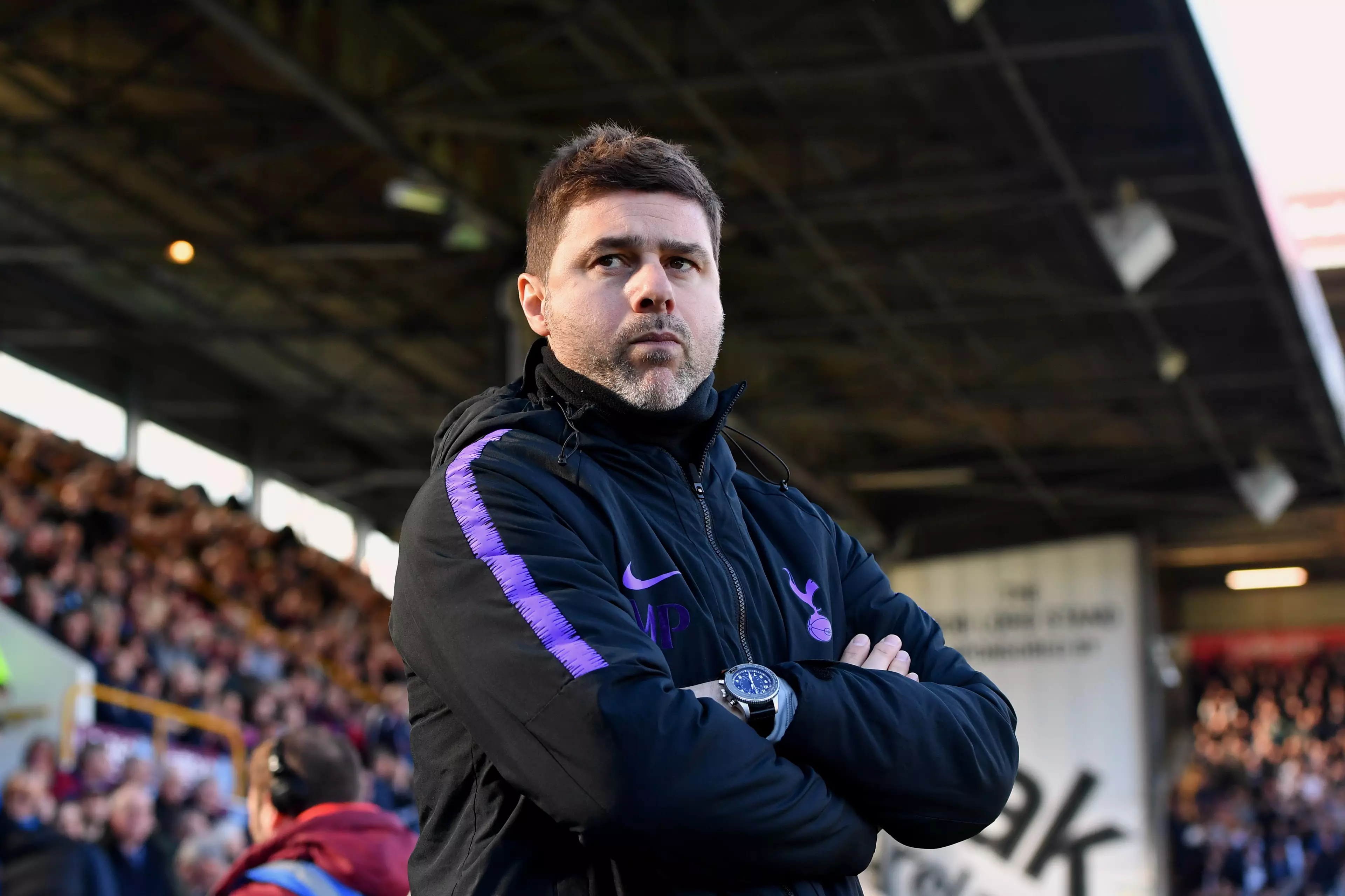 Pochettino was clearly not happy with his team on Saturday. Image: PA Images