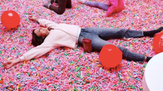 An Ice Cream Museum Has Opened In New York Featuring A Giant Pool Of Sprinkles
