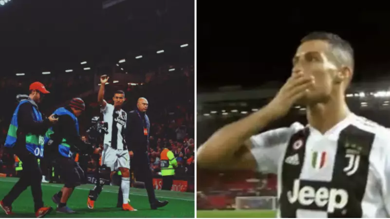 Cristiano Ronaldo Bids Farewell To Manchester United Fans After Old Trafford Return