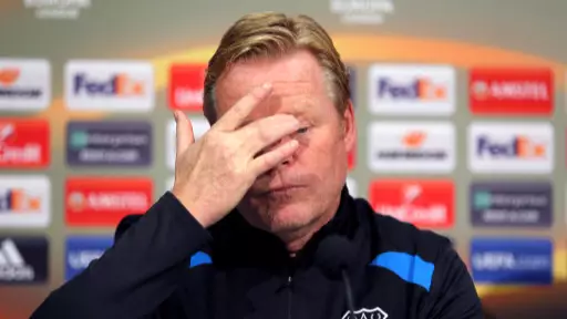 Everton Player 'Likes' Shocking Comments About Manager Ronald Koeman On Instagram