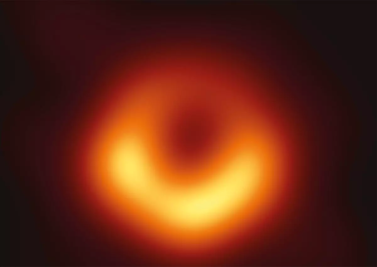 The image of the black hole