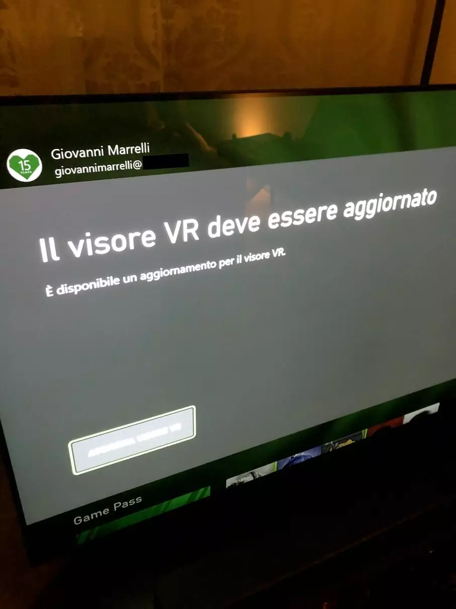 The text from the update as seen on the Xbox Series X /