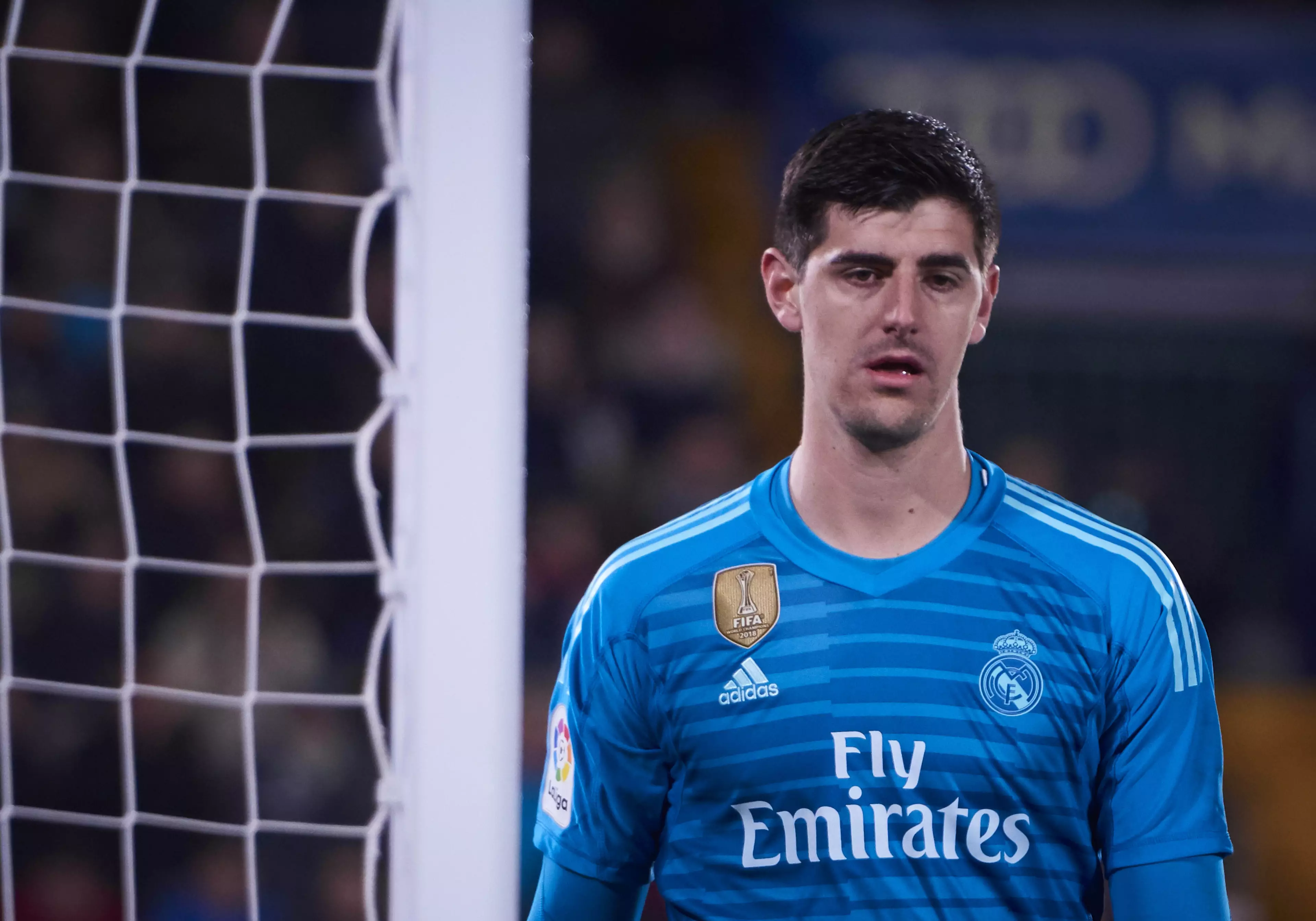 Courtois looks set to be sold this summer. Image: PA Images