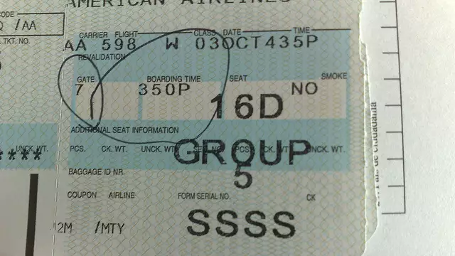 SSSS Is A Stamp You Don't Want On Your Boarding Pass 