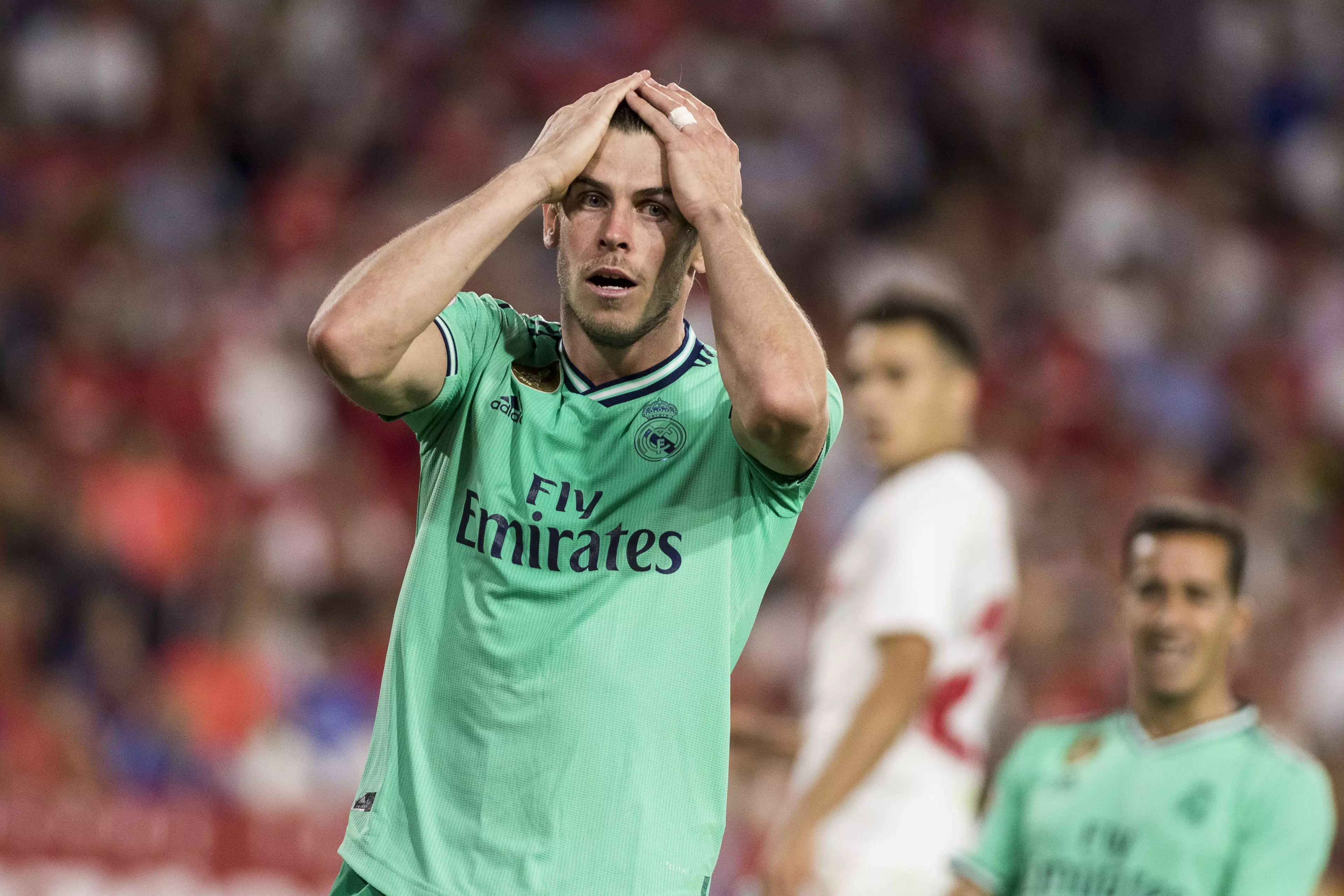Bale shocked at the news he might return to Spurs. Image: PA Images