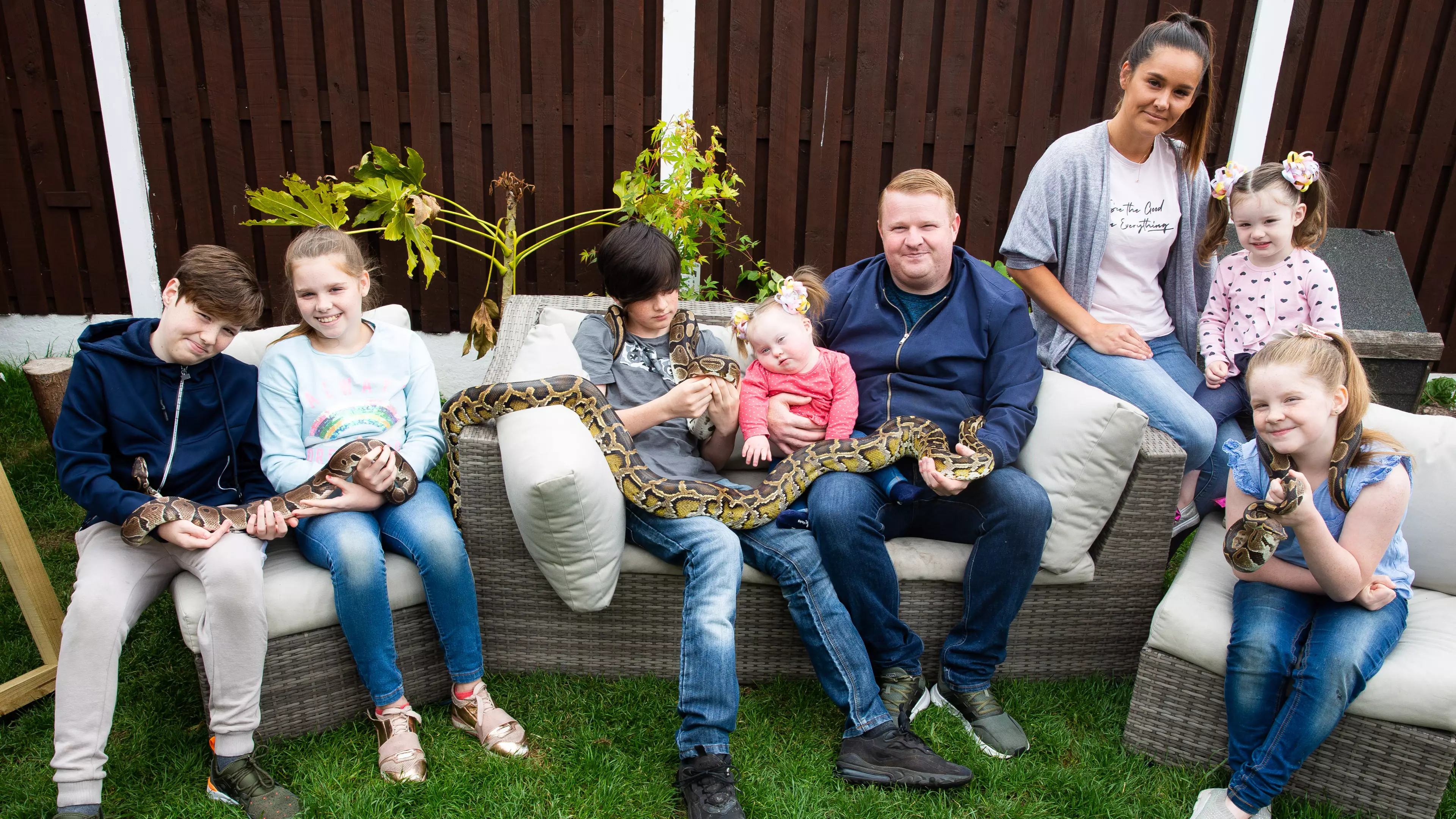 Family Of Eight Lives With 81 Exotic Animals