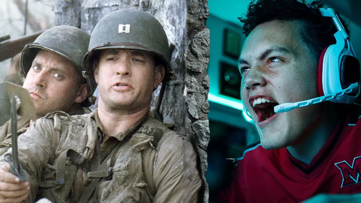 'Saving Private Ryan' Deaths Redubbed With Gamers Raging At Each Other