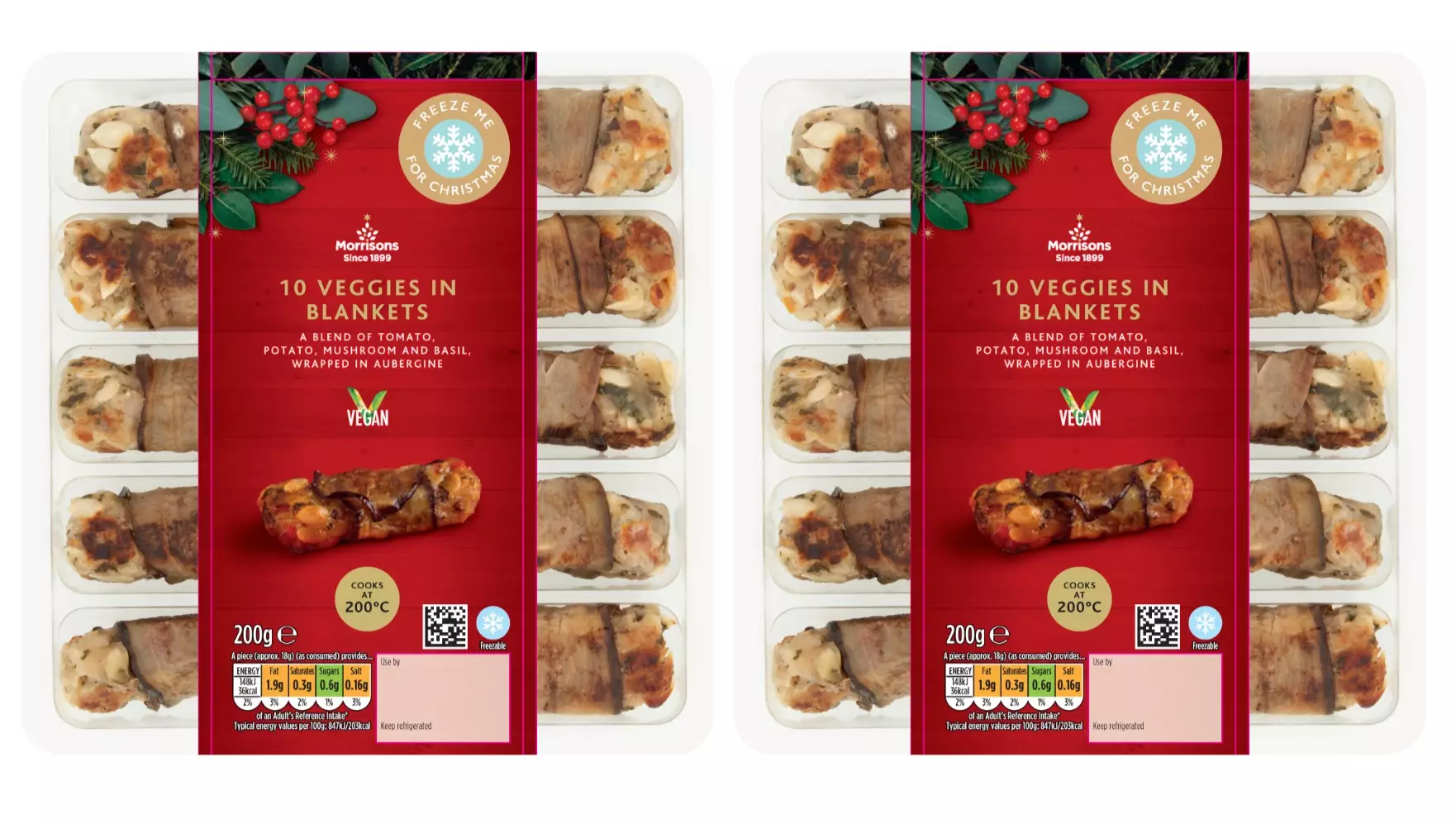 Morrisons Has Created Vegan Pigs In Blankets Just In Time For Christmas 
