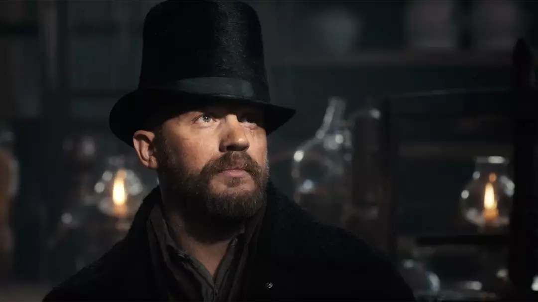 Tom Hardy previously starred in BBC's in Taboo (