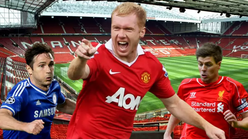 Paul Scholes Named The Best Midfielder In Poll With Frank Lampard And Steven Gerrard