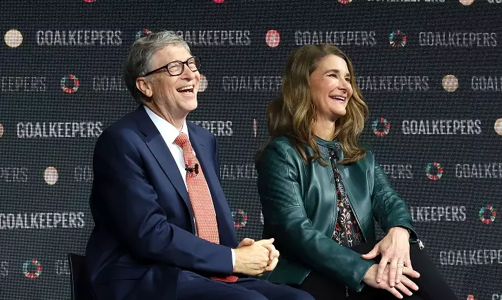 Bill and Melinda Gates, pictured in 2018.