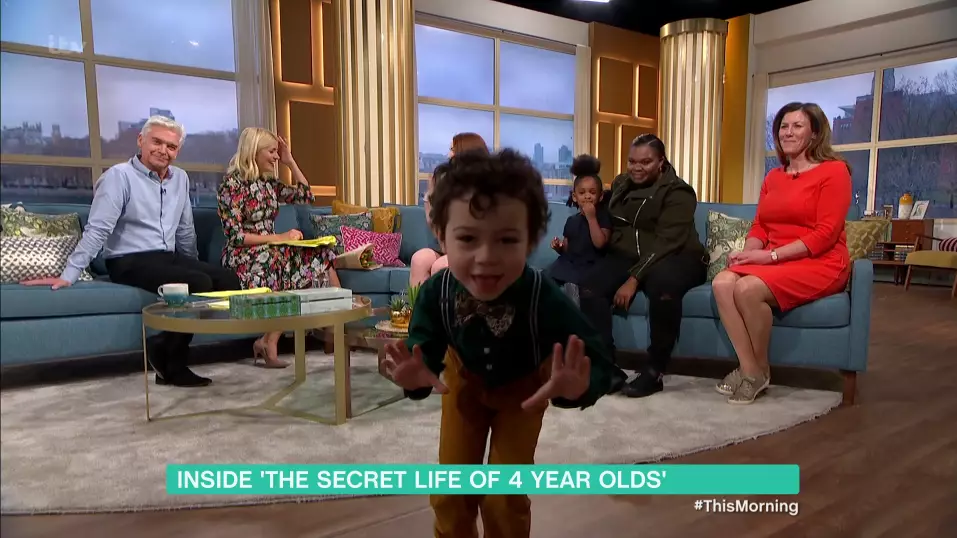 ​Four-Year-Old Asks Holly Willoughby To Marry Him Before Causing Chaos On 'This Morning’