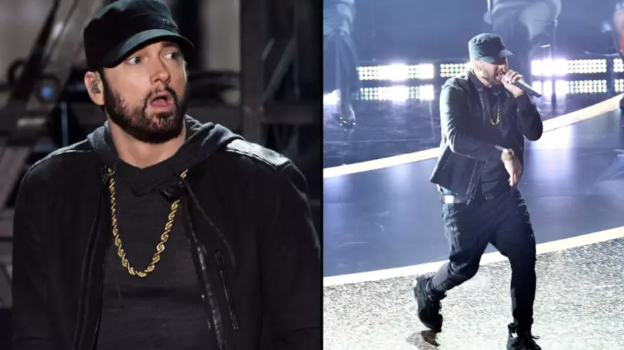 Eminem Makes Surprise Appearance At The Oscars 