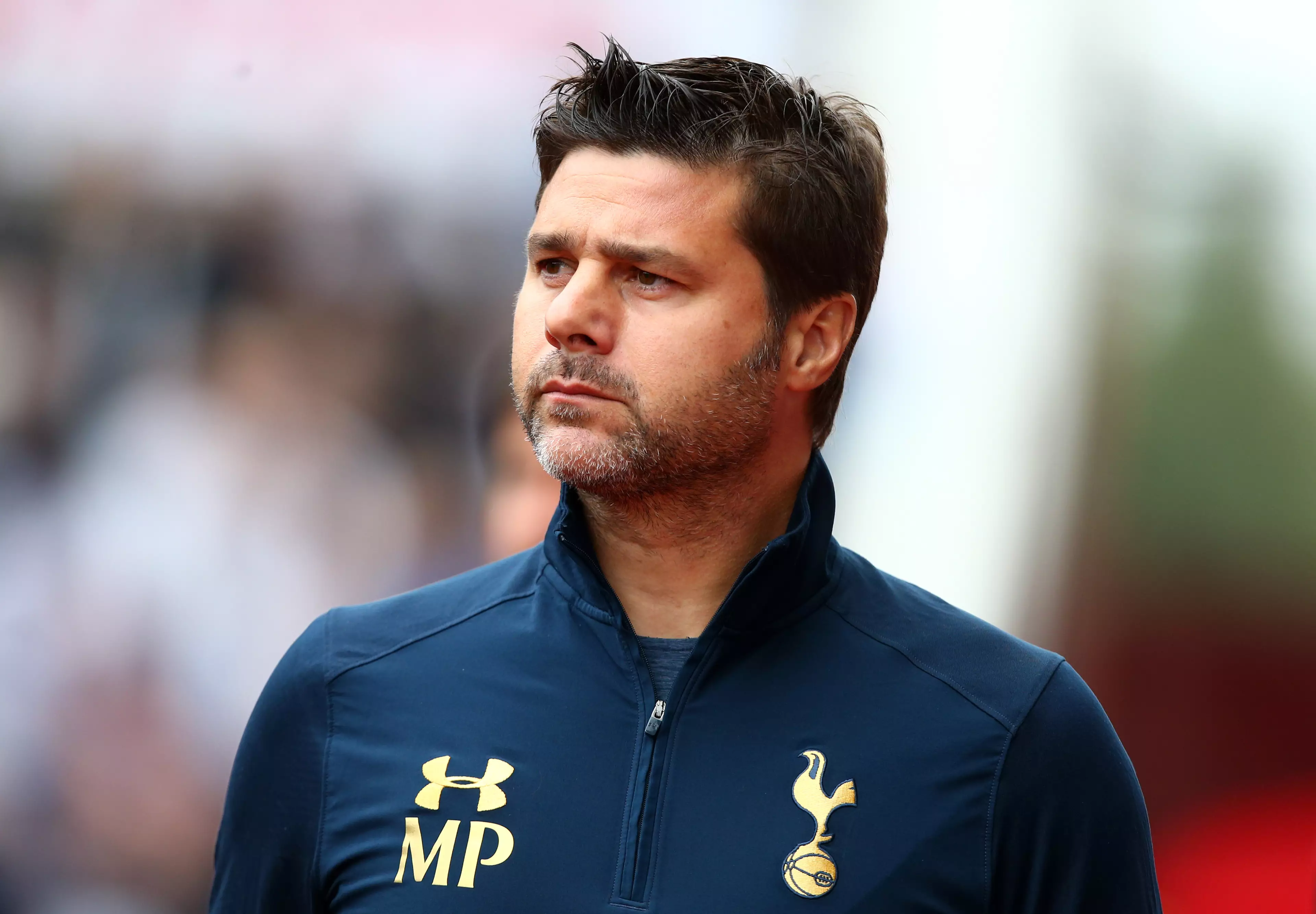 United wouldn't be the only team interested in Pochettino if he became available. Image: PA Images.