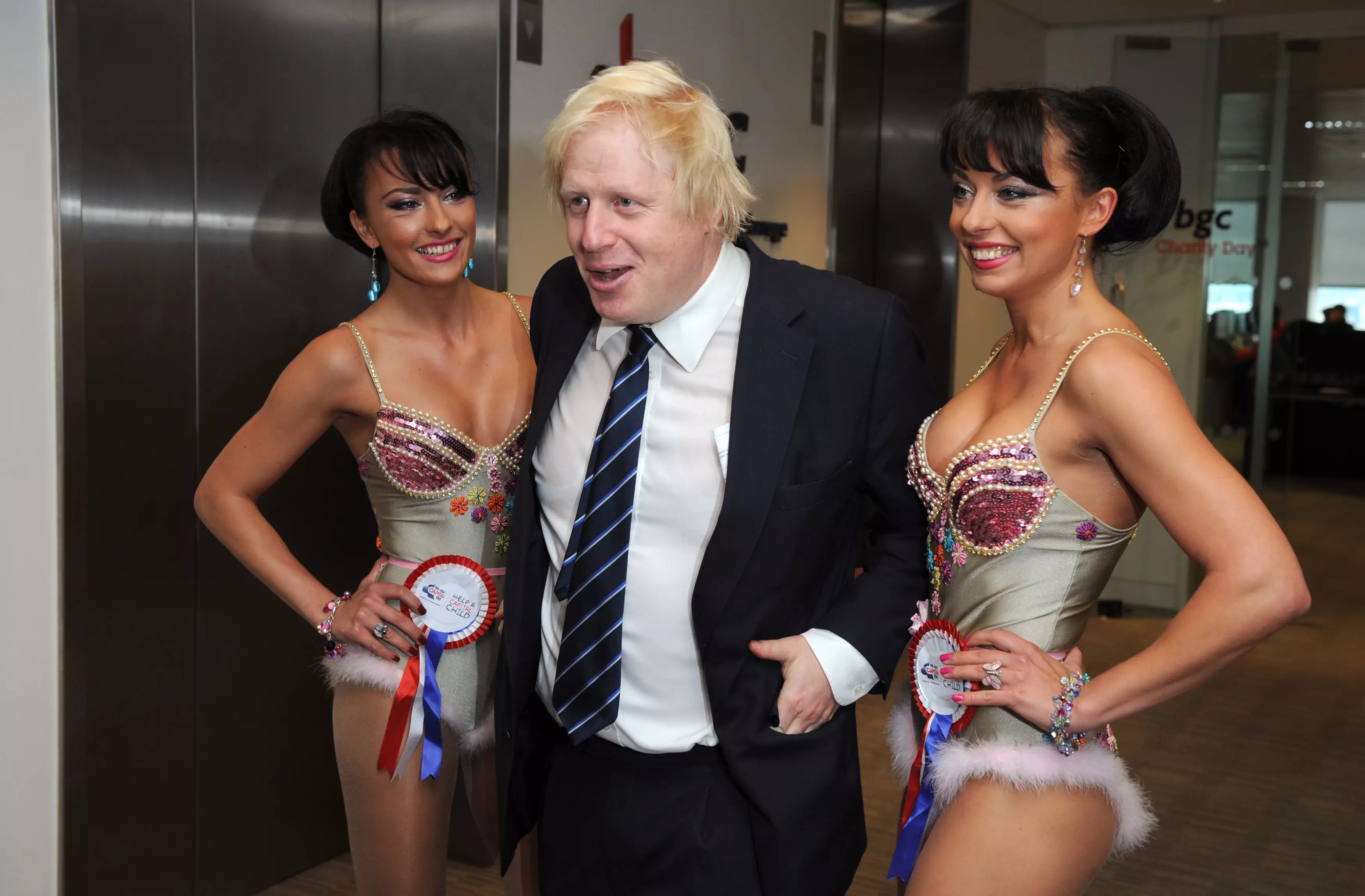 We reckon Boris would be up for the Cheeky Girls joinINg the line-up.
