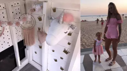 Woman Creates Incredible Playhouse With Dalmatian Interior For Her Daughter