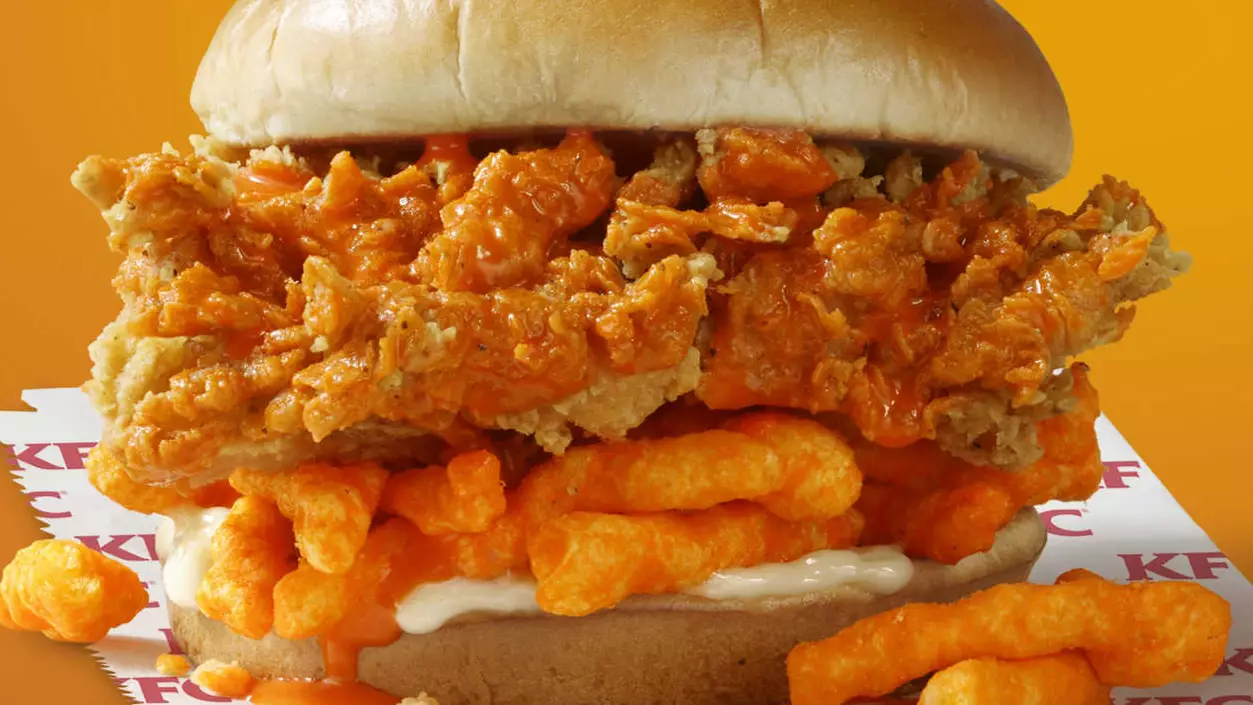 KFC To Roll Out 'Cheetos Sandwich' Across US Next Month