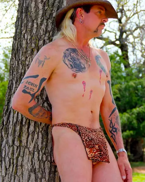 Joe Exotic is somewhat of an underwear connoisseur (