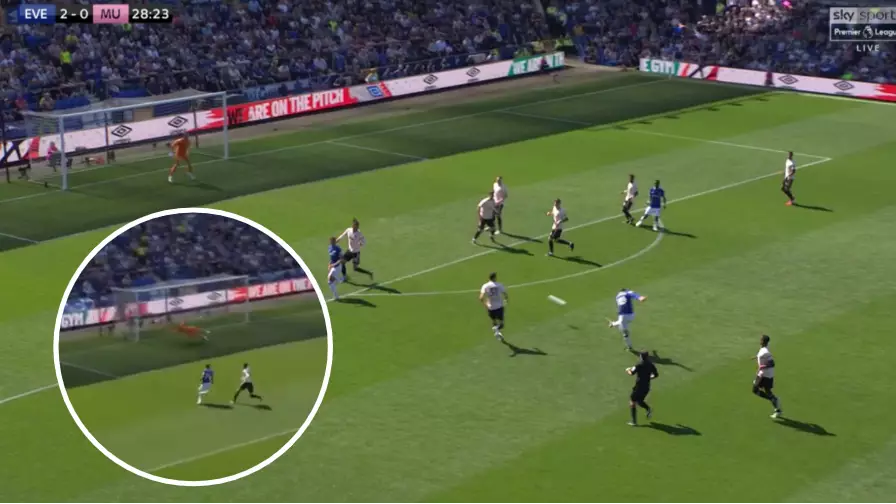 David De Gea Makes Huge Mistake As Manchester United Concede Second Goal Against Everton