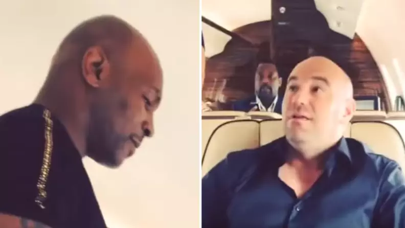 Mike Tyson Bullying Dana White Out Of His Seat Is Still Hilarious