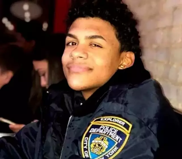 The 15-year-old wanted to be an NYPD cop.